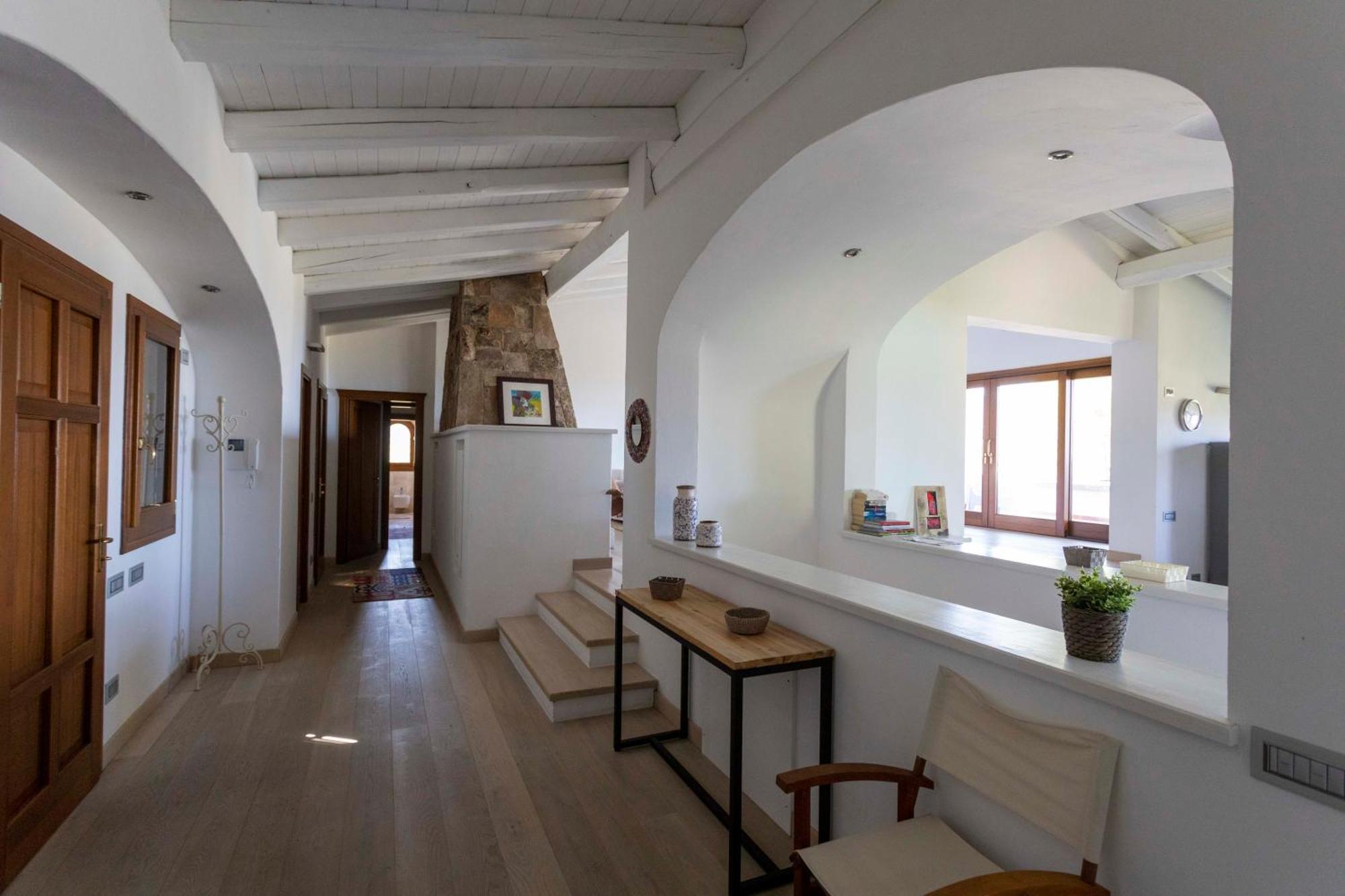 Villa Alba Esclusiva Villa Con Piscina A Sfioro E Vista Mozzafiato Sul Mare Куньяна Экстерьер фото