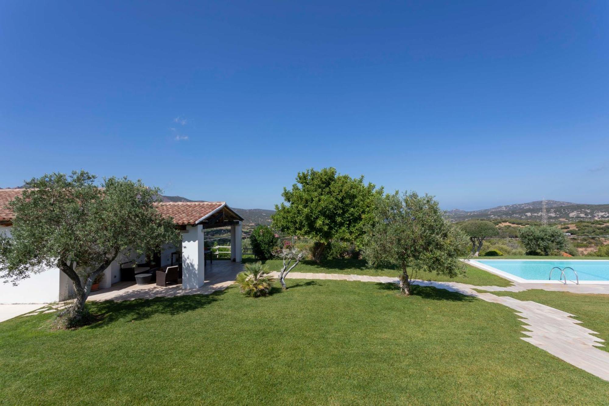 Villa Alba Esclusiva Villa Con Piscina A Sfioro E Vista Mozzafiato Sul Mare Куньяна Экстерьер фото