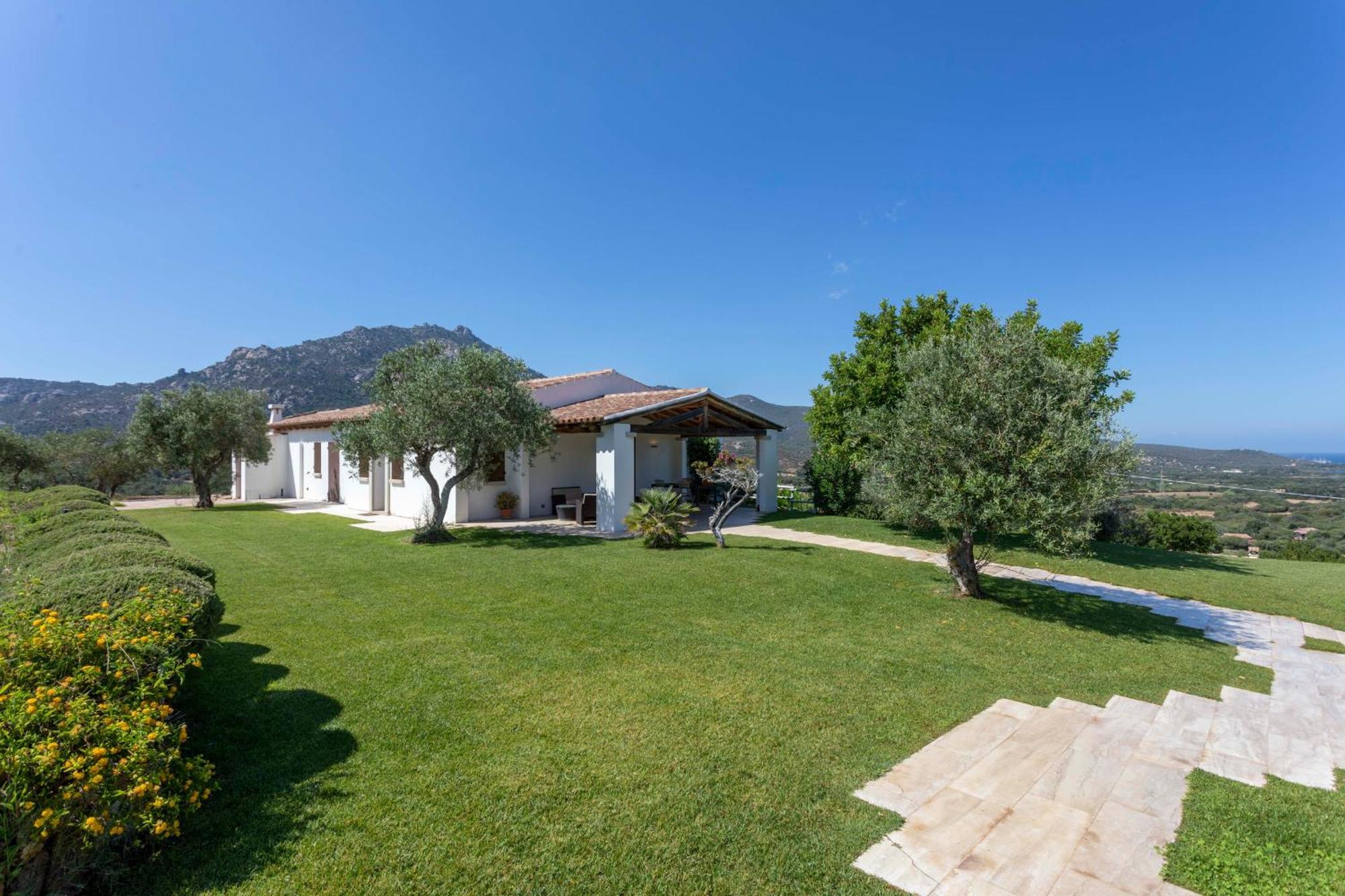 Villa Alba Esclusiva Villa Con Piscina A Sfioro E Vista Mozzafiato Sul Mare Куньяна Экстерьер фото