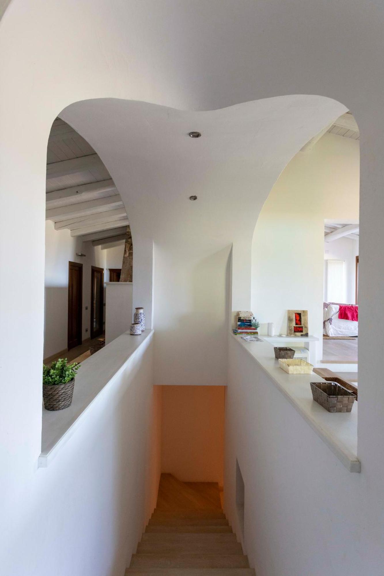Villa Alba Esclusiva Villa Con Piscina A Sfioro E Vista Mozzafiato Sul Mare Куньяна Экстерьер фото