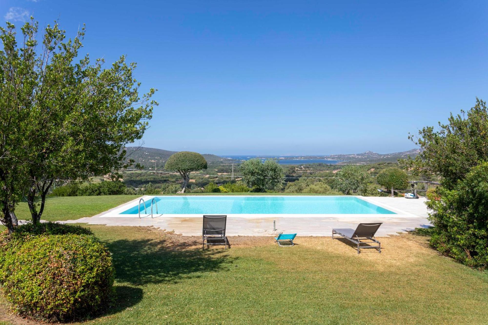 Villa Alba Esclusiva Villa Con Piscina A Sfioro E Vista Mozzafiato Sul Mare Куньяна Экстерьер фото