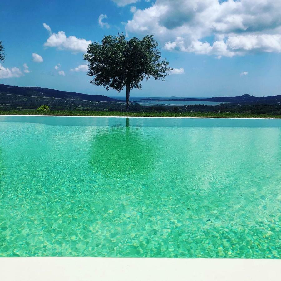 Villa Alba Esclusiva Villa Con Piscina A Sfioro E Vista Mozzafiato Sul Mare Куньяна Экстерьер фото