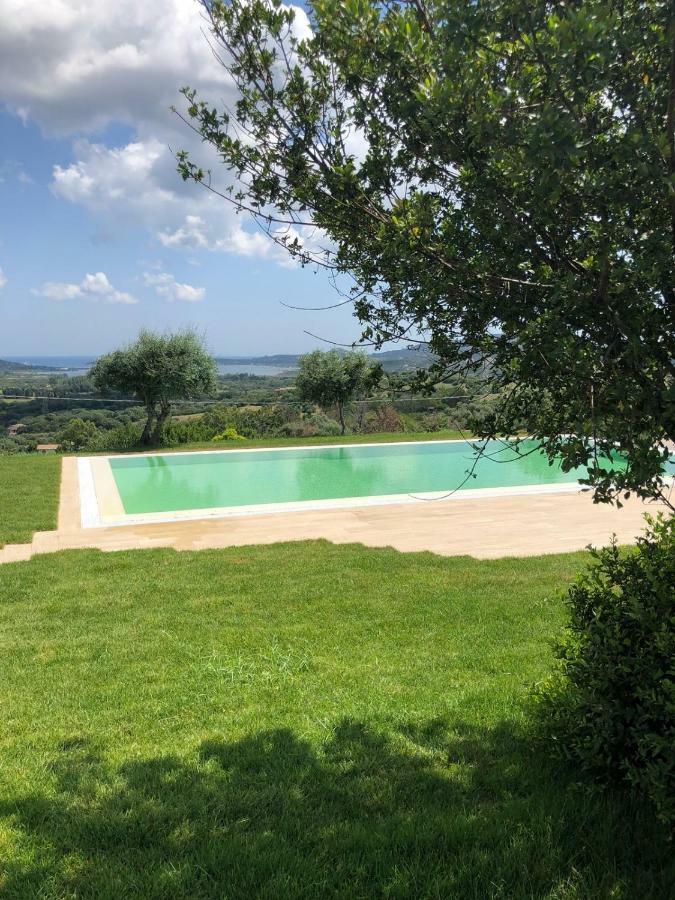Villa Alba Esclusiva Villa Con Piscina A Sfioro E Vista Mozzafiato Sul Mare Куньяна Экстерьер фото